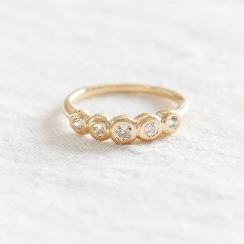 Small 5 Stone Ring