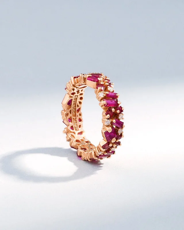 La Fantaisie Ruby Eternity Band