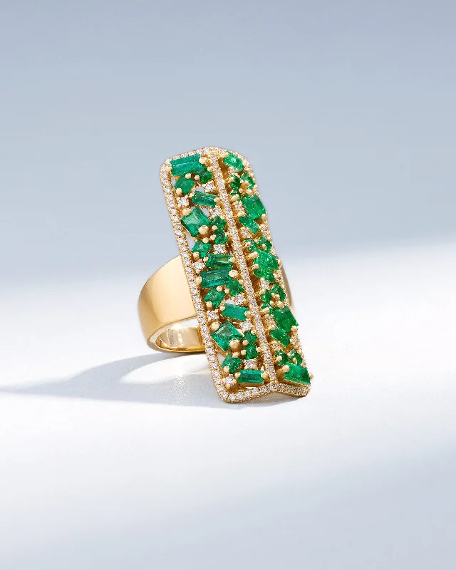 La Fantaisie Sunbeam Emerald Ring