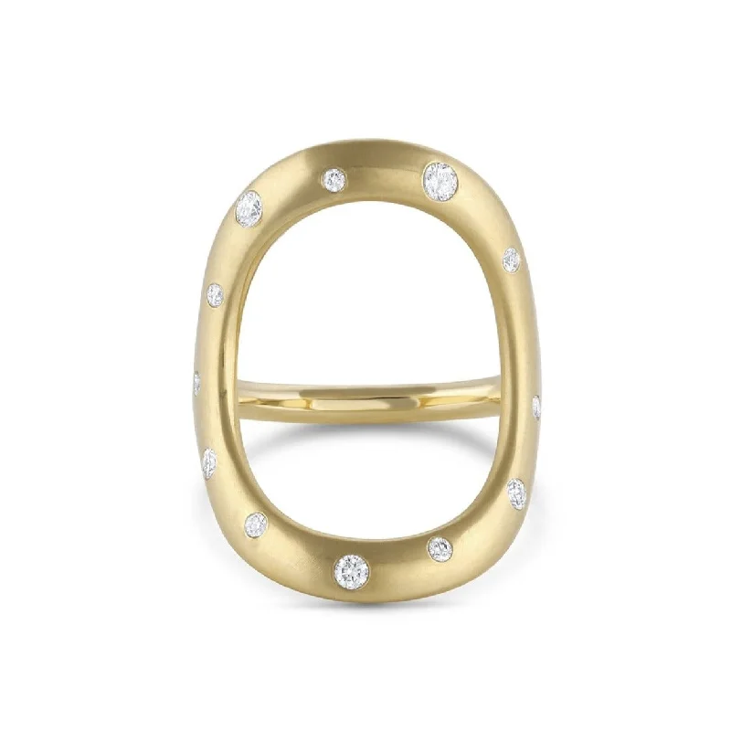 Diamond Dust Bold Continuity Ring