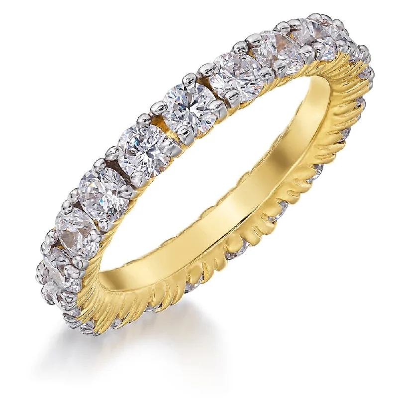 Tulip Eternity Ring