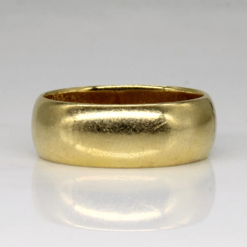 Shop Stylish Jewelry Now And Save Big 14k Yellow Gold Band | SZ 10 |