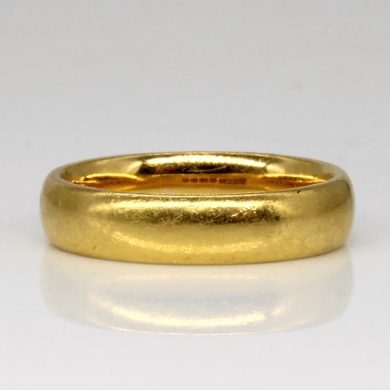 Exclusive Jewelry Offers – Sparkle For Less Victorian 1849 22k Yellow Gold Band | SZ 5.25 |