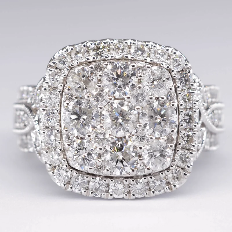 Get The Best Deals On Timeless Jewelry Pieces Diamond Cluster Ring | 2.00ctw | SZ 4.5 |
