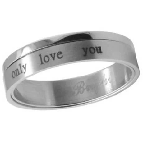 "Only Love You" Two Piece Ring