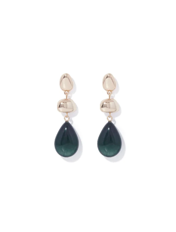 Tilda Teardrop Stone Earrings