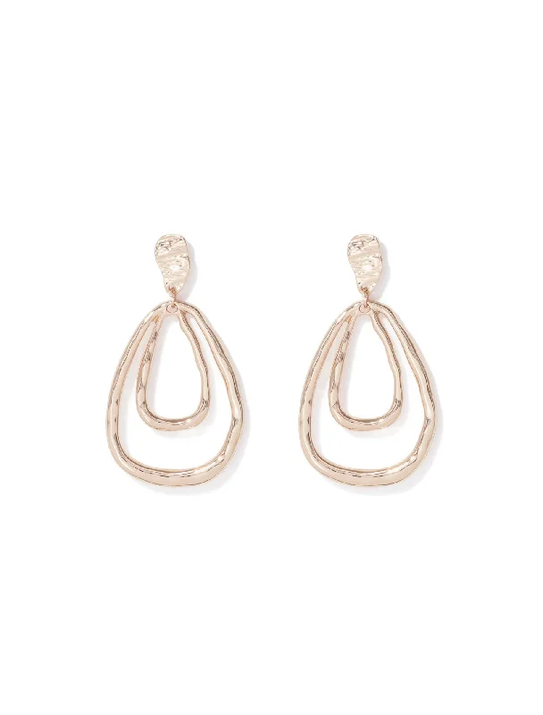 Tyra Texture Loop Earrings