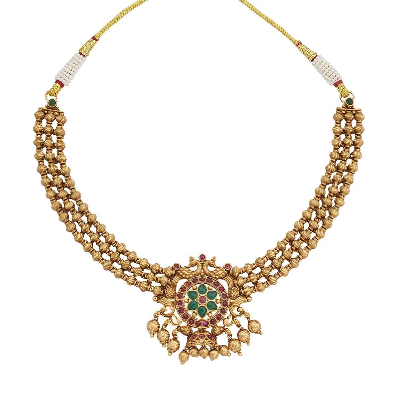 Dainty Floral Jewelry For Feminine Elegance Antique Necklace 164070
