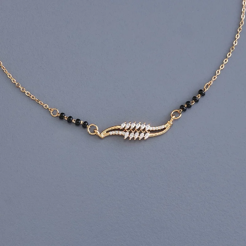 Elevate Your Jewelry Collection With Limited-Time Savings Zircon Mangalsutra 172986