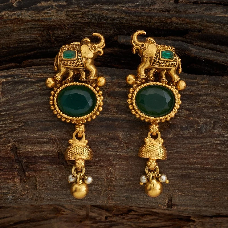 Dazzle In Elegance With Our Biggest Jewelry Sale Silver Temple Earring 168228