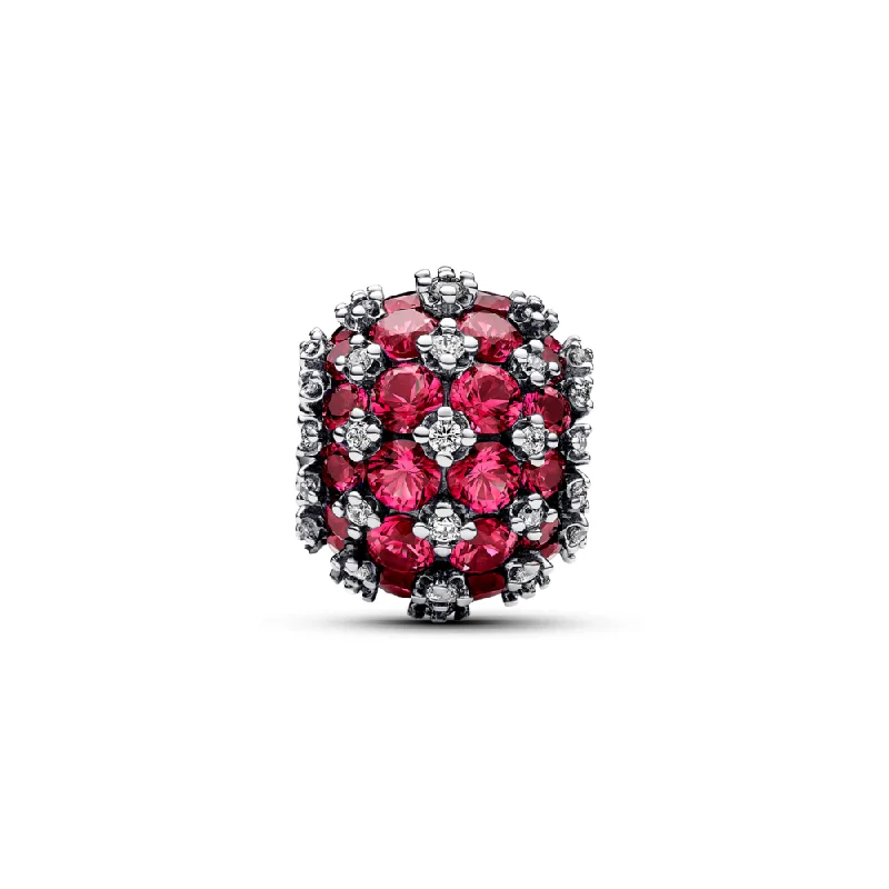 Affordable Elegance – Special Jewelry Sale Now Live Sparkling Pavé Round Pink Charm