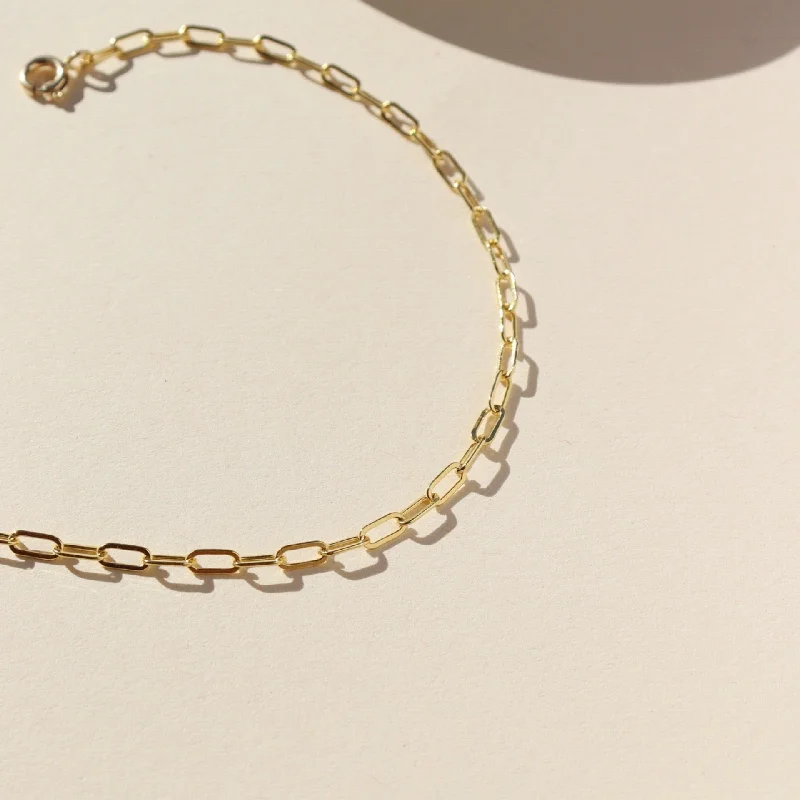 Narrow Links Anklet