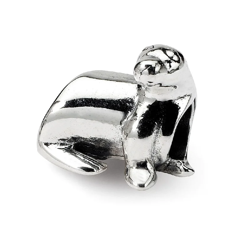 Sterling Silver Sea Lion Bead Charm