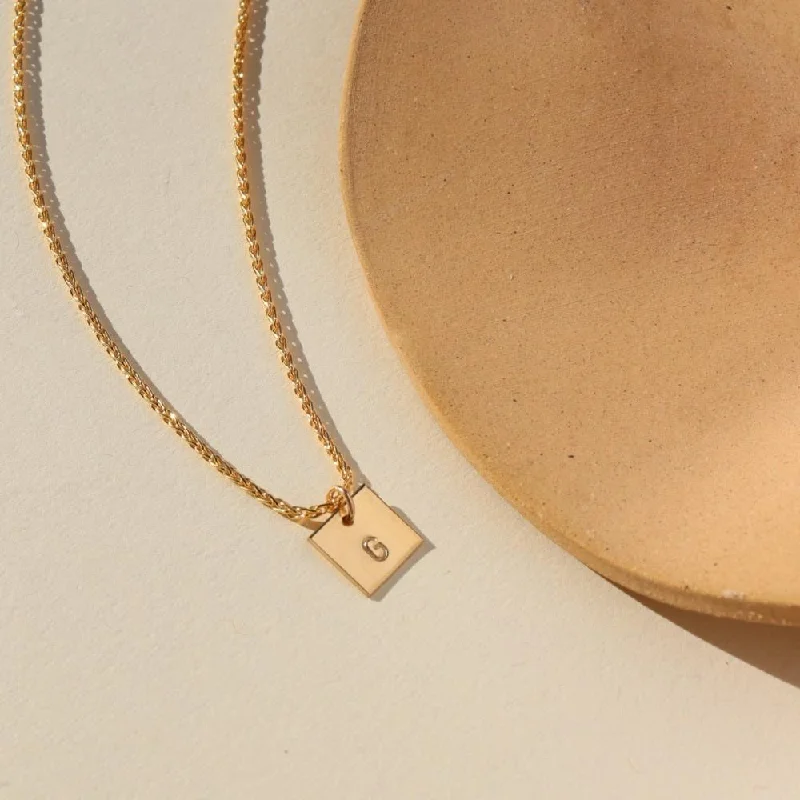 Westly Monogram Necklace