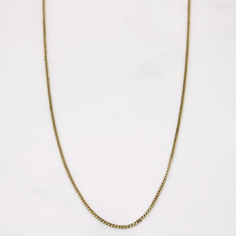 10k Yellow Gold Chain | 18" |