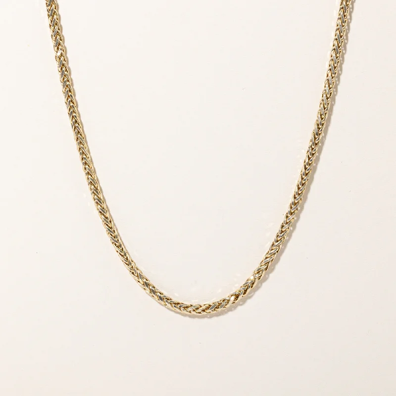 10k Yellow Gold Wheat Chain | 24" |