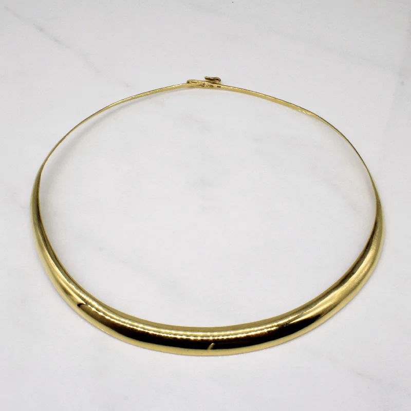 18k Yellow Gold Necklace | 16" |