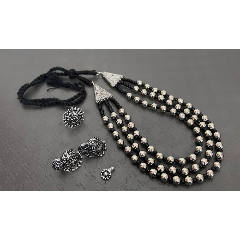 Jewelry Deals That Outshine The Rest Akruti Collection Oxidised Combo Set