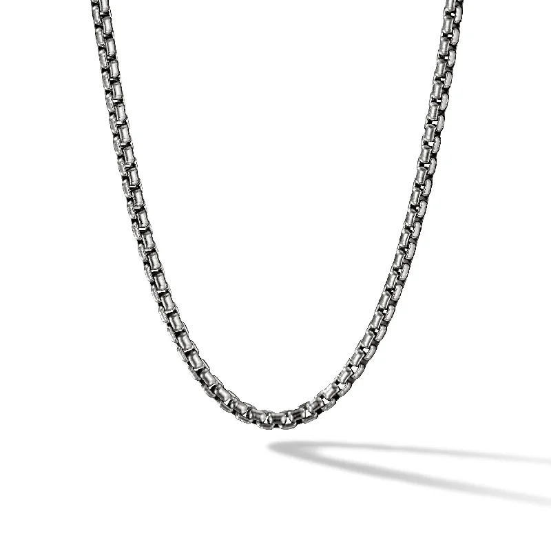 Timeless Beauty, Unbeatable Deals – Jewelry Sale On Box Chain Necklace in Sterling Silver\, 3.6mm