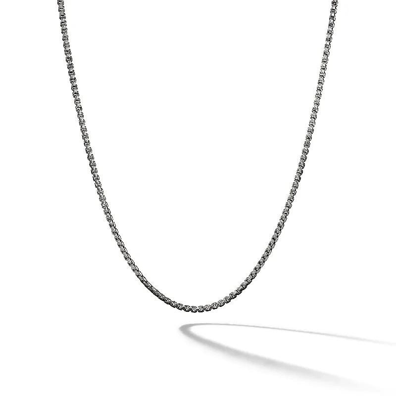 Jewelry Deals That Outshine The Rest Box Chain Necklace in Sterling Silver\, 1.7mm