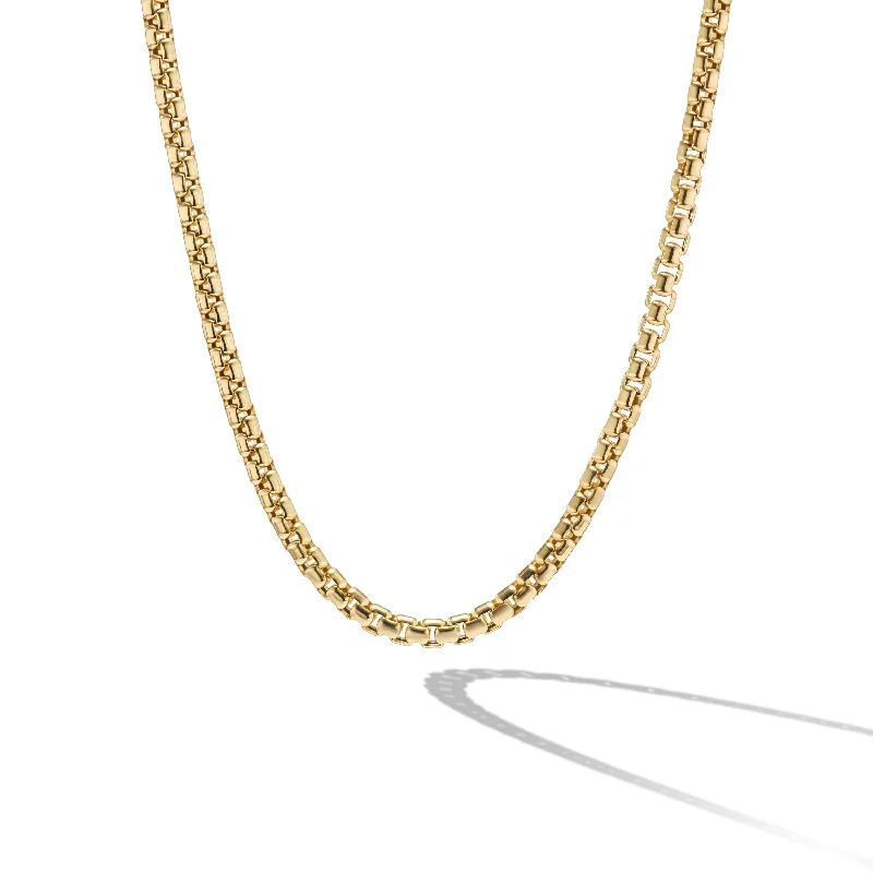 Elegant Jewelry At Unbeatable Offers – Shop Before It's Gone Box Chain Necklace in 18K Yellow Gold\, 2.7mm