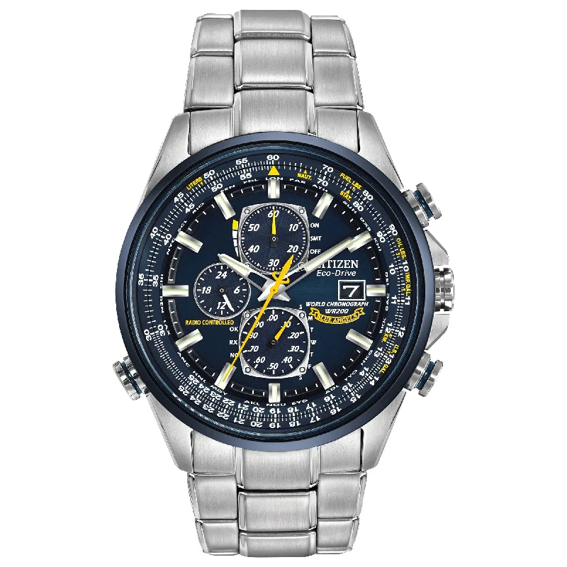 Discover Unique Jewelry With Special Limited-Time Offers Citizen Eco-Drive Blue Angels Promaster World Chronograph A-T AT8020-54L