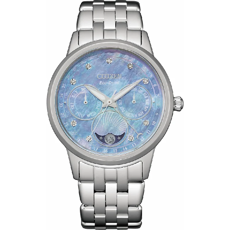 Premium Jewelry At Promotional Prices – Shine Today Citizen Eco-Drive Calendrier Moonphase FD0000-52N