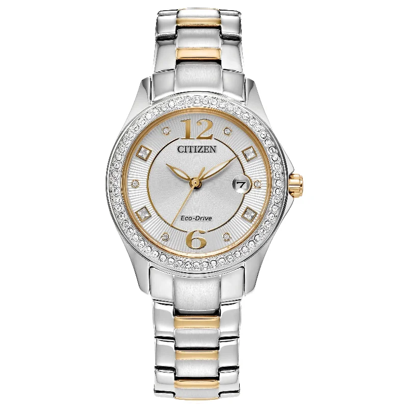 Celebrate Every Occasion With Sparkling Savings Citizen Eco-Drive Crystal FE1146-71A