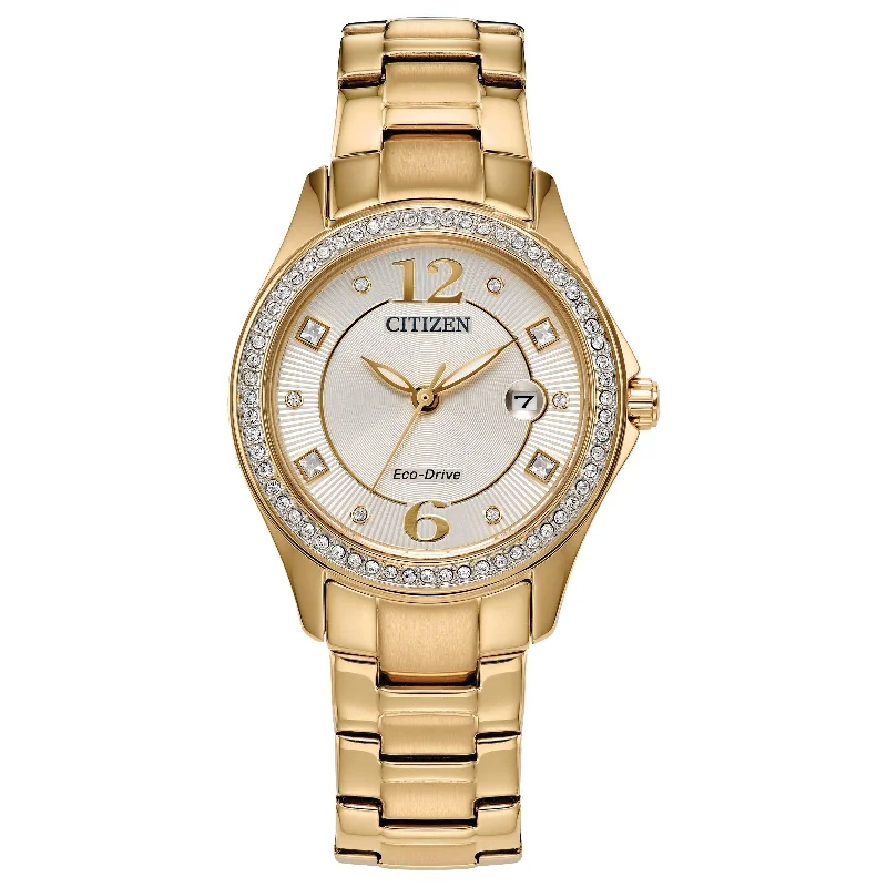 Discover Unique Jewelry With Special Limited-Time Offers Citizen Eco-Drive Crystal FE1147-79P