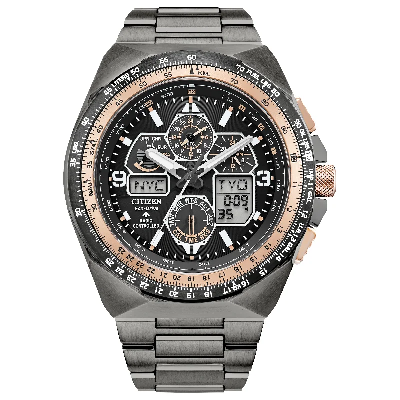 Trendy Minimalist Jewelry For Everyday Wear Citizen Eco-Drive Limited Edition Promaster Skyhawk A-T JY8146-54E