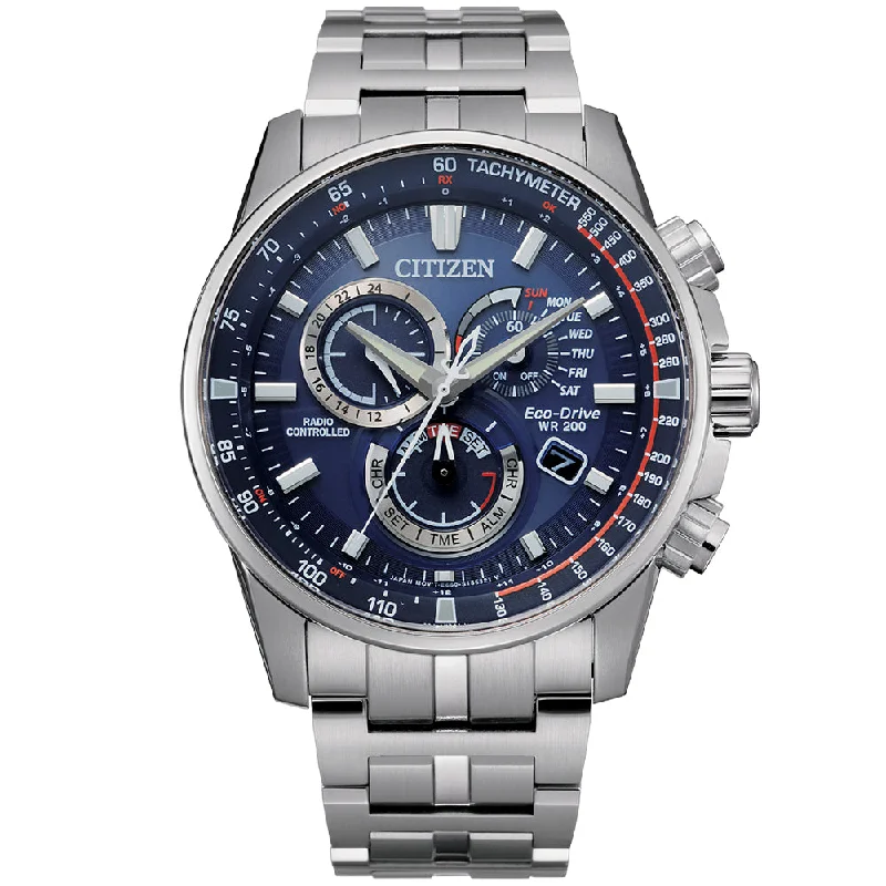 Fashion-Forward Geometric Jewelry For Contemporary Style Citizen Eco-Drive PCAT Perpetual Chrono A-T CB5880-54L