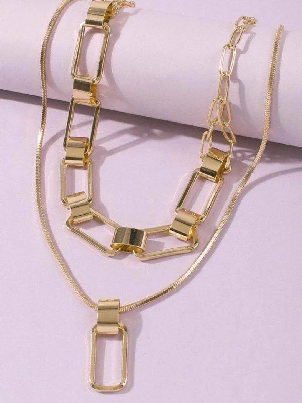 Double Chain Necklace