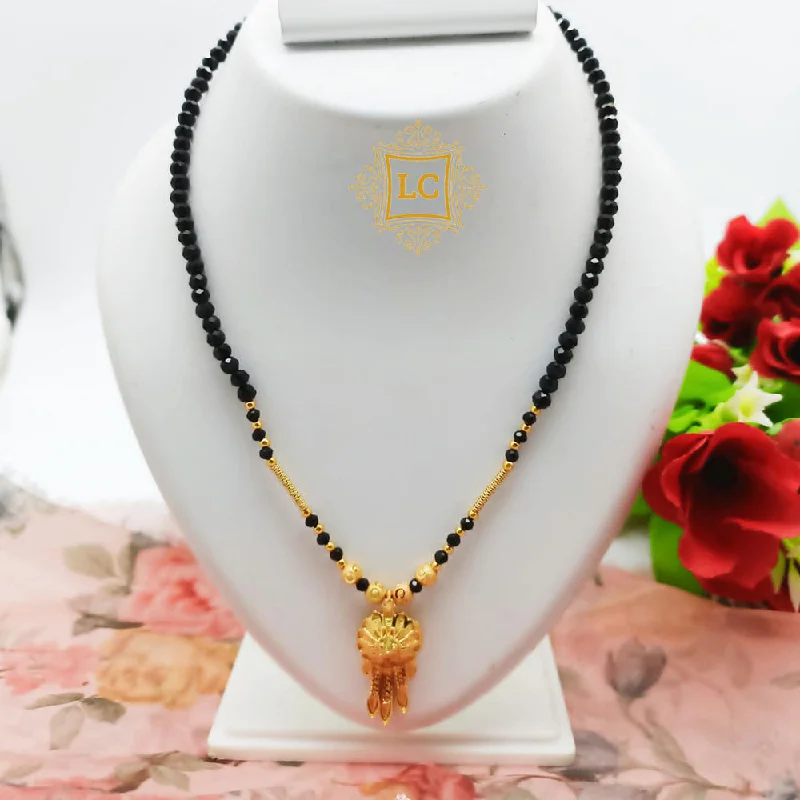 Grab Your Favorite Jewelry At The Lowest Prices Lalita Creation Gold Plated Crystal Stone Mangalsutra