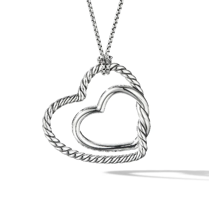 Buy More, Save More – Special Jewelry Discounts Continuance® Heart Necklace in Sterling Silver\, 38mm