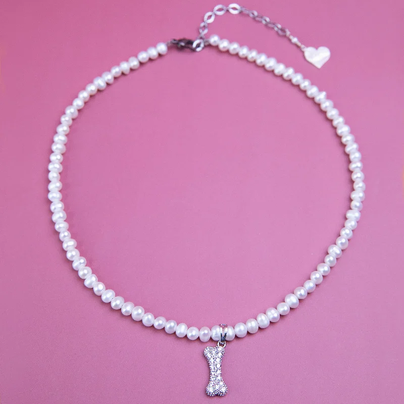 Pearl Bone Necklace