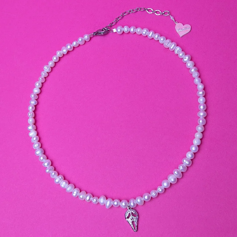 Pearl Scream Necklace