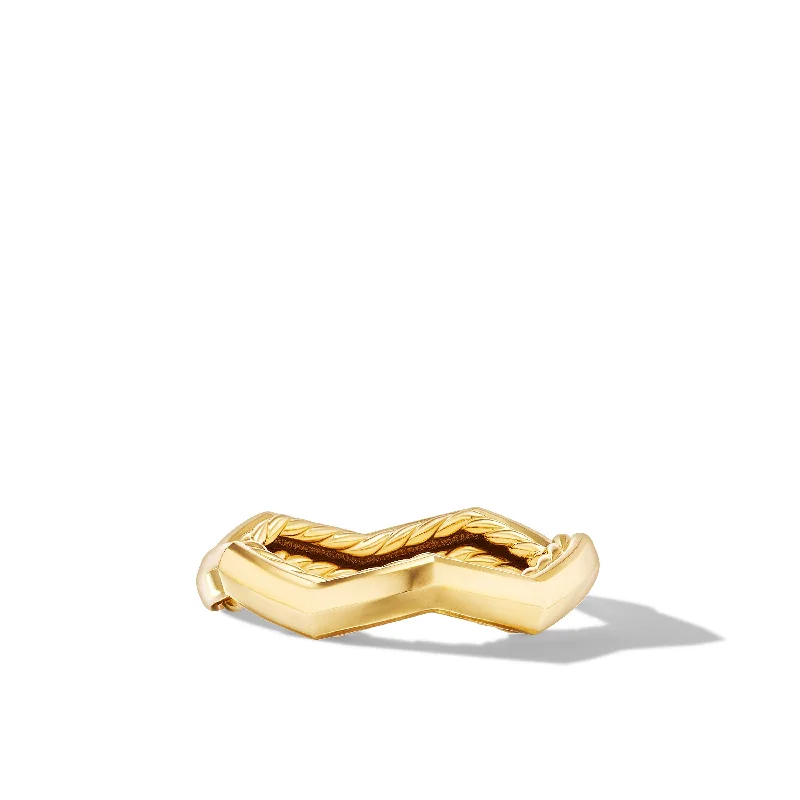 Save On Luxury Jewelry Pieces – Limited-Time Offers Zig Zag Stax™ Ring in 18K Yellow Gold\, 3mm