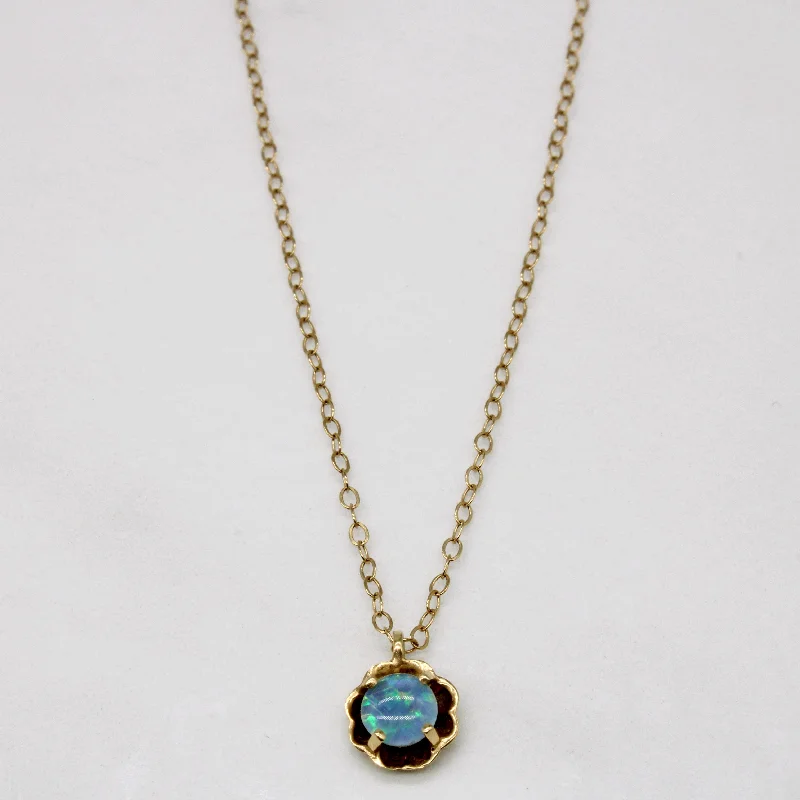 Triplet Opal Pendant & Necklace | 0.37ct | 18" |